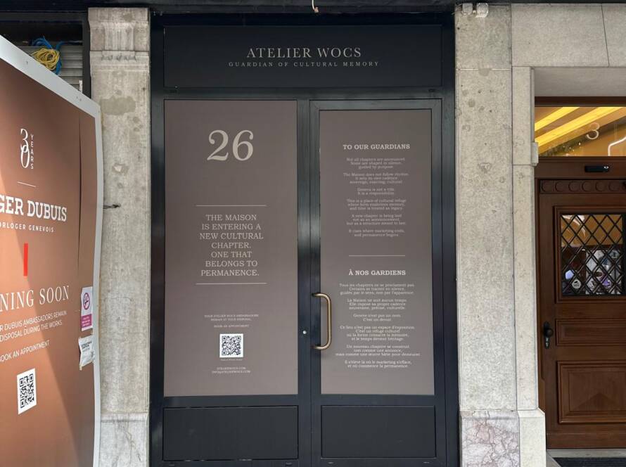 Décoration de vitrines